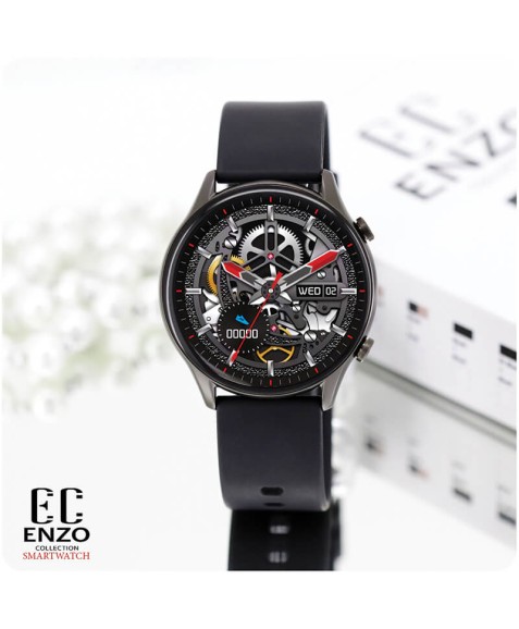 Montre Connectée Unisexe Enzo Collection EC200-BLACK-BLACK