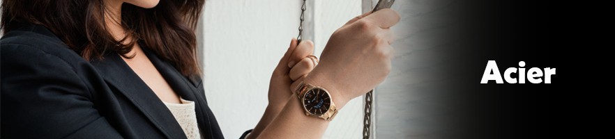 Women's steel watches
